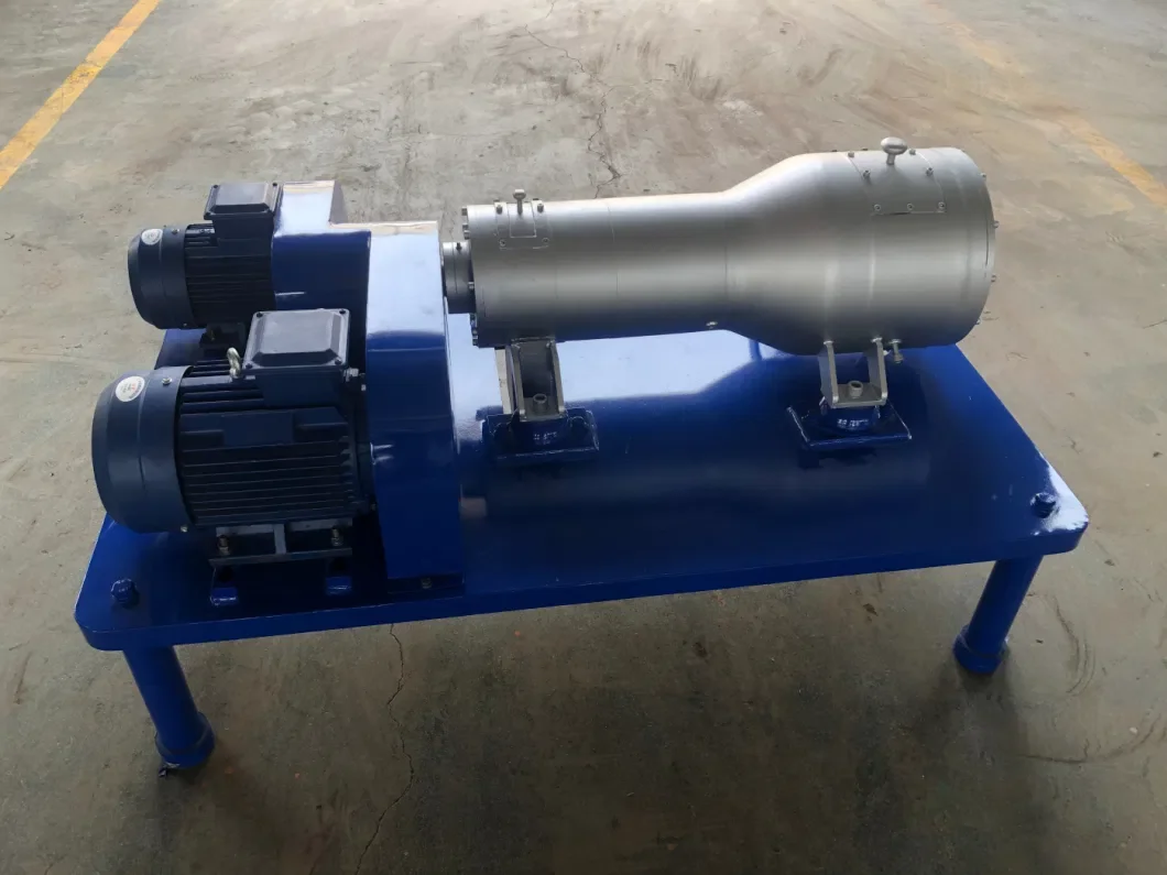 Small Capacity Mini Horizontal Spiral Decanter Centrifuge for Food ...