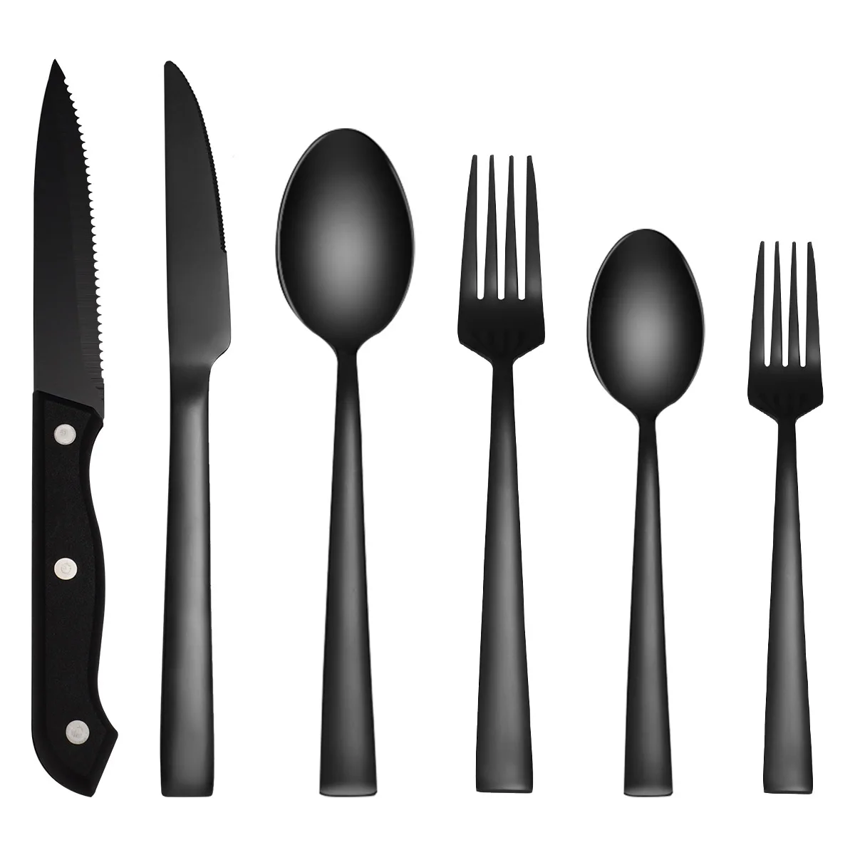 Wholesale Restaurant Stainless Steel Silverware Luxury Knife Fork And Spoon Silver Flatware