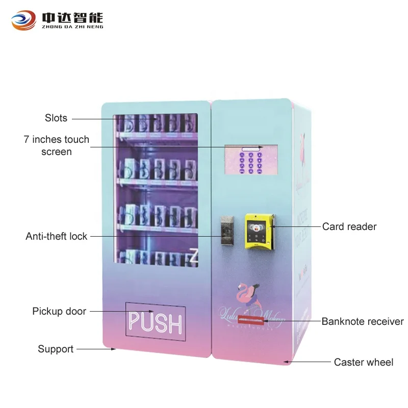 Digital Machine 10" Smart Touch Screen Vending Machine Bow Tie Vending Machine