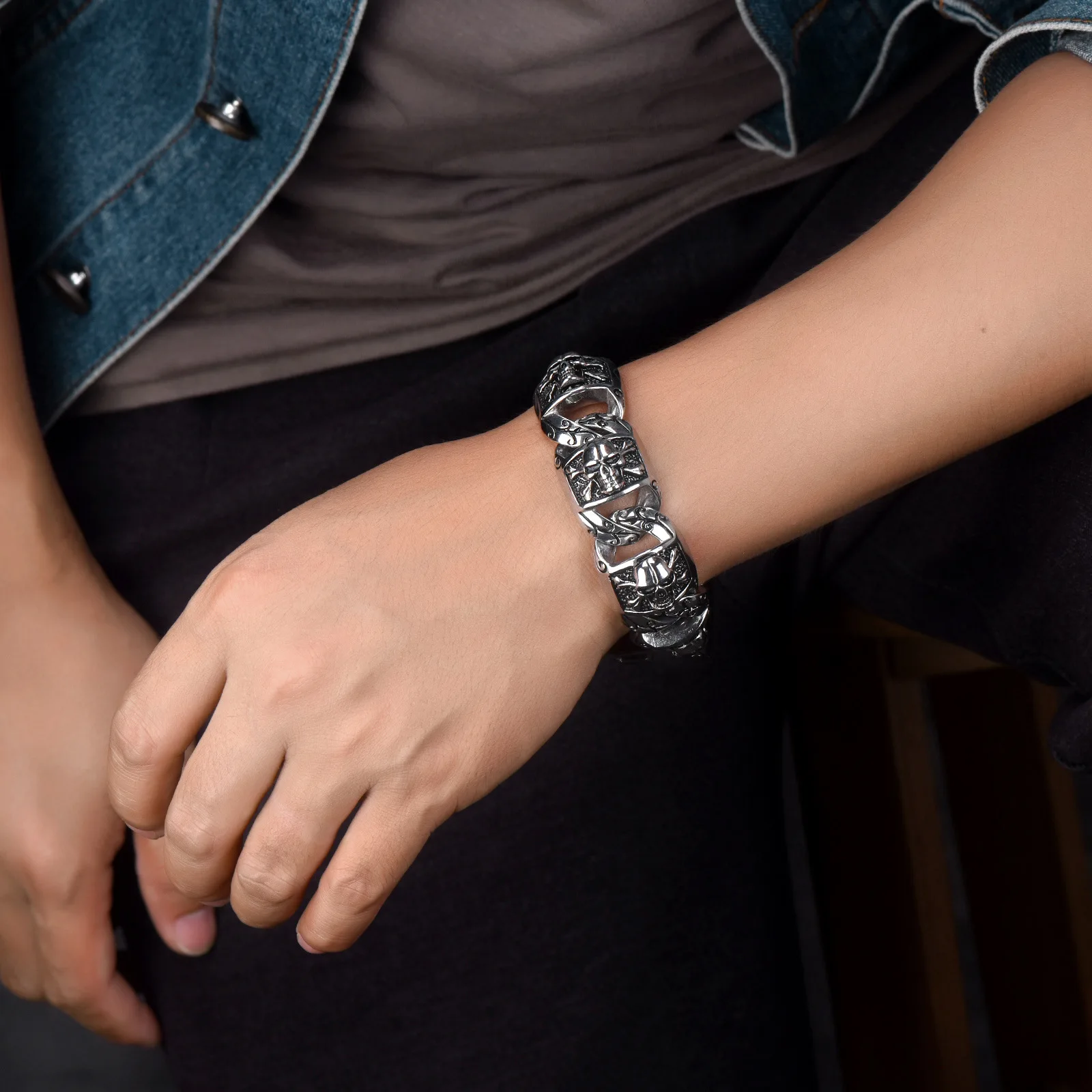 Kay Men's Charms Necklace Charms Men Horseshoe Necklace For Men