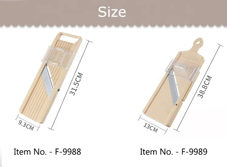 4 Blades Adjustable Manual Slicer Japan Fruit Cutter Chopper Grater Japanese Vegetable Mandoline Slicer