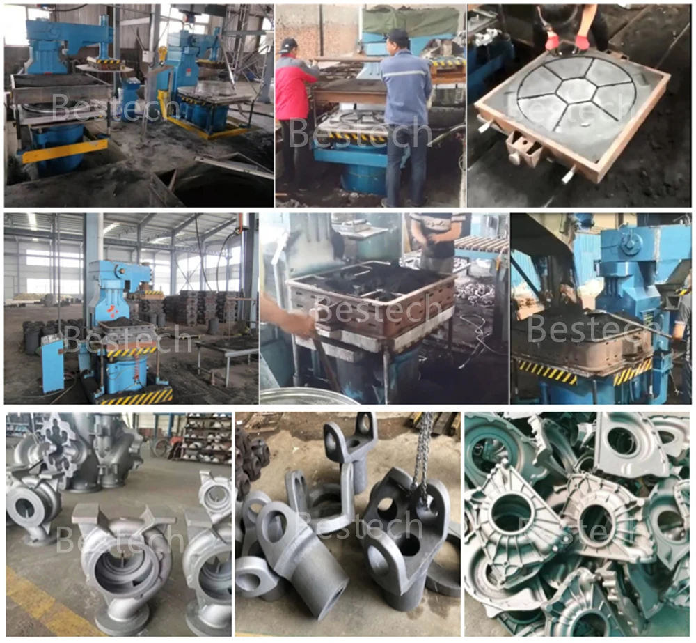 Z143 jolt squeeze molding machine, sand moulding forming equipment