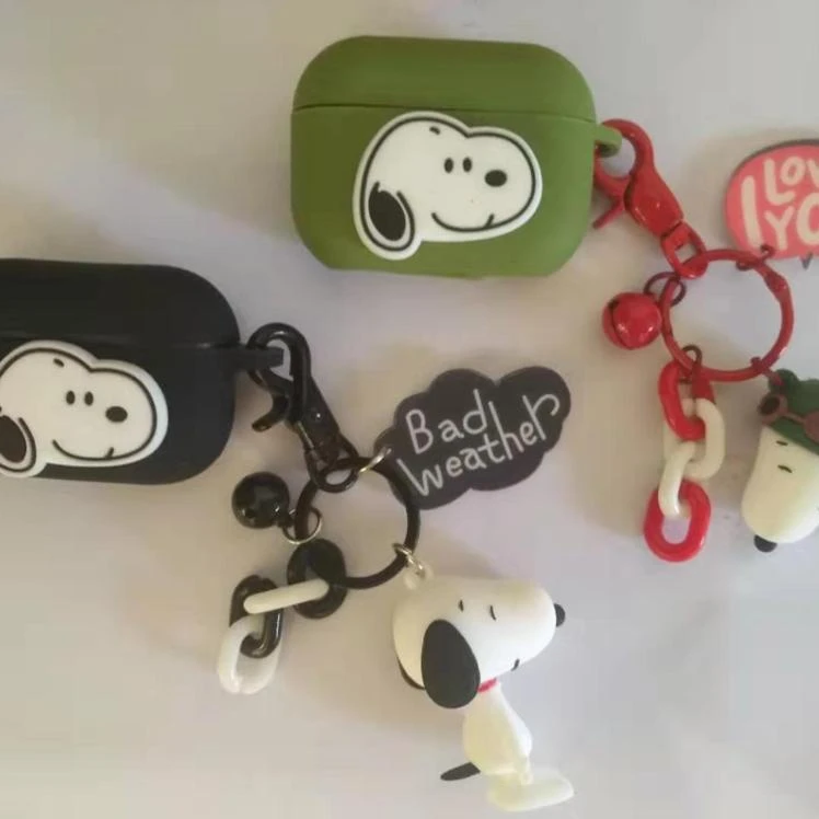 Cartoonピーナッツcharlie Brown Snoopy Keychainためairポッドpro 3 Earphone For Airpods Pro Case Wireless Headset Cover Buy カバー用ポッド 3 イヤホン Accessorie Caartoon ケース用ポッドプロ Airpods ケース Product On Alibaba Com