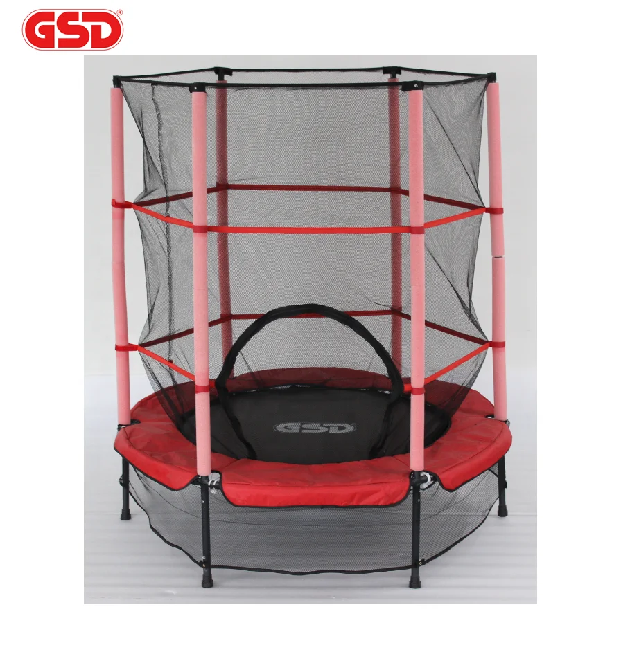 Gsd Mini Bungee Trampoline For Kids With Safety Net And Poles Children