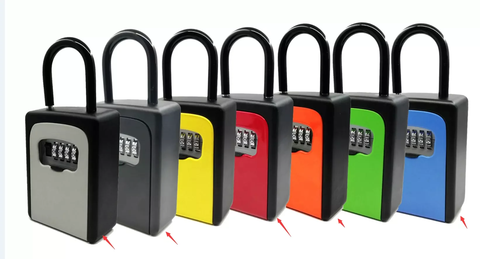 Key Lock Box Combination Lockbox Code  House Key Storage Lock Box