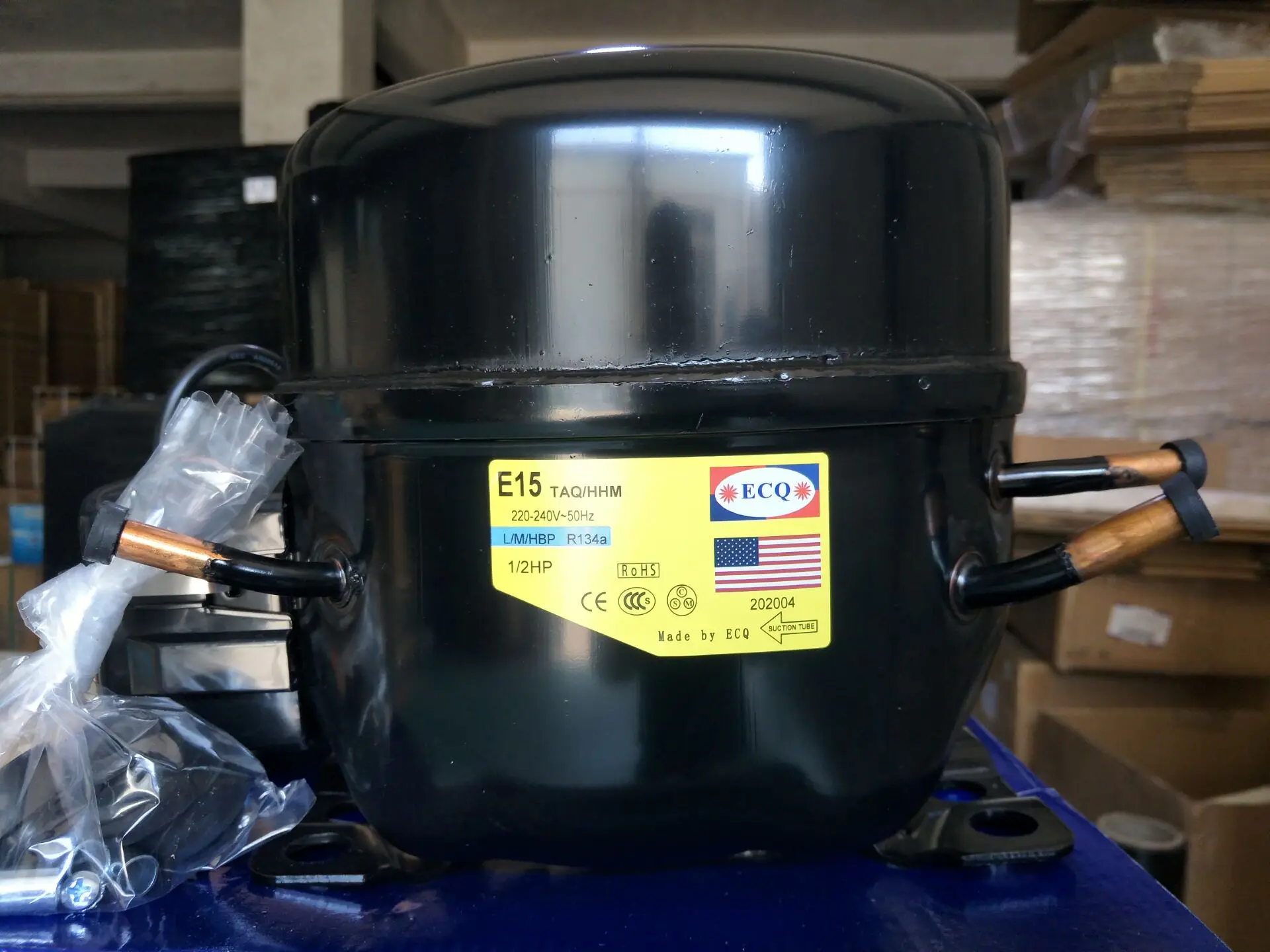 R600 LBP Freezer Compressor ECQ 1/12HP 220v LBP Kitchen Refrigerator Compressor E3.5 LAW/YHP