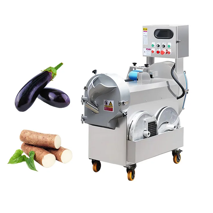 Commercial Automatic Vegetable Cutter Multi-functional Green Onion Cilantro and Chives Leek Vegetable Chopper