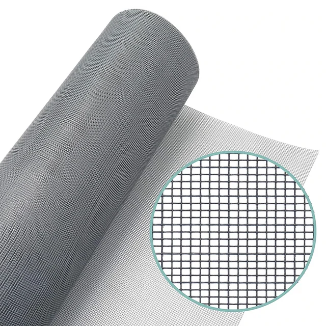 Wholesale Anti Insect Fiberglass Mesh Mosquito Netting Roll Up Windows Wire Mesh Fly Insect Screen Factory