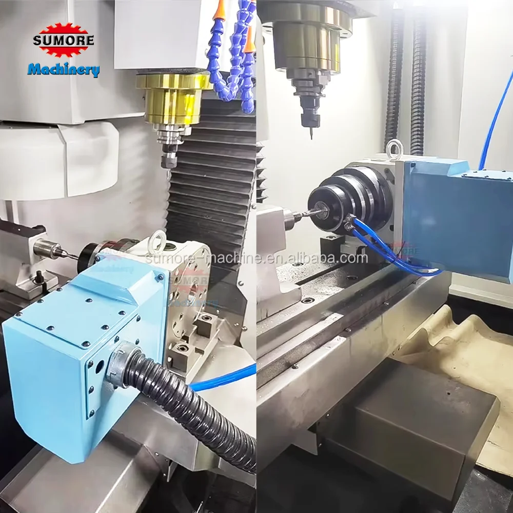 SUMORE Mini CNC Milling Machine Small Desktop Vertical Machine Centre 4 Axis Cnc Machining for Sale SP2215M/XH7115B/VMC210