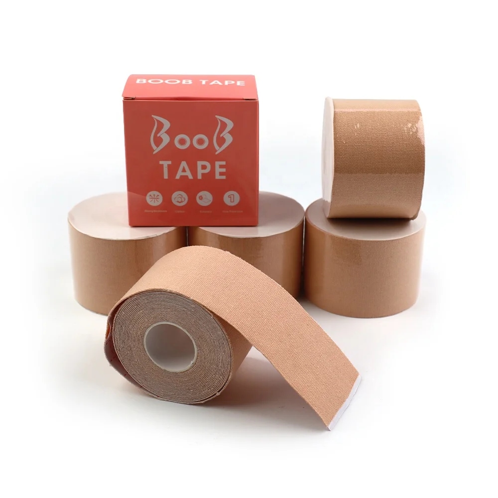 Apucon Medical  How to Use Boob Tape Removal Oil Boob Tape  for Extra Large Breasts Pink for Bikini