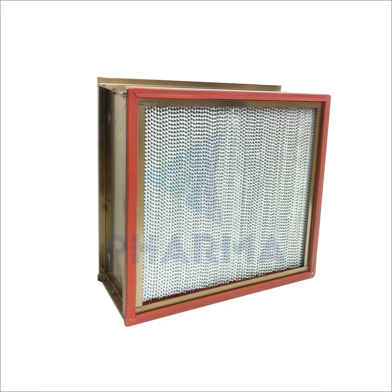 product-Fiberglass Deep-Pleat Hepa Filter High Efficiency Air Filter For Clean Room-PHARMA-img-3