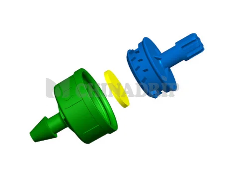 Drip Irrigation Dripper with PC Pressure Compensating Dripper