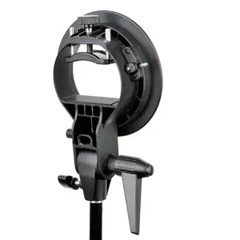 GODOX S Bracket S-Type Flash Bracket for Softbox Bowens S Mount Holder Universal Type for Speedlite Flash Softbox