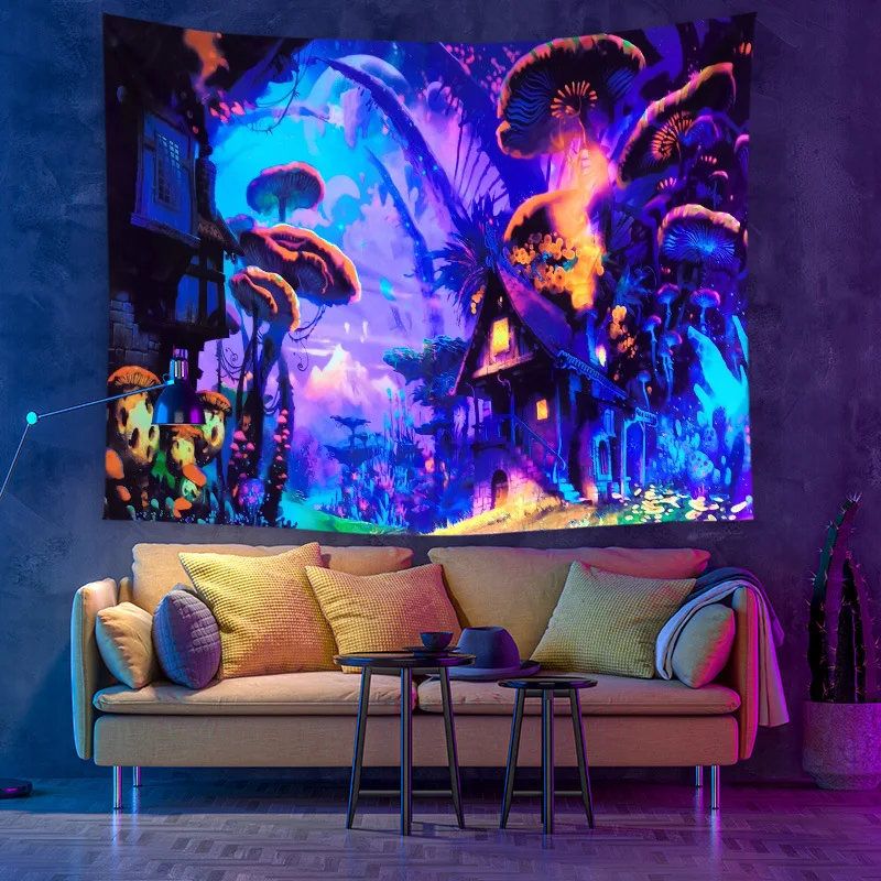 raajsee Sun Moon Tie Dye Arazzo Estetico Zodiaco Mandala Arazzo da appendere alla parete,Celeste decorazione da parete arazzi sole ardenti per camera da letto,Tarocchi Boho Arazzi Hippie 72x102 cm