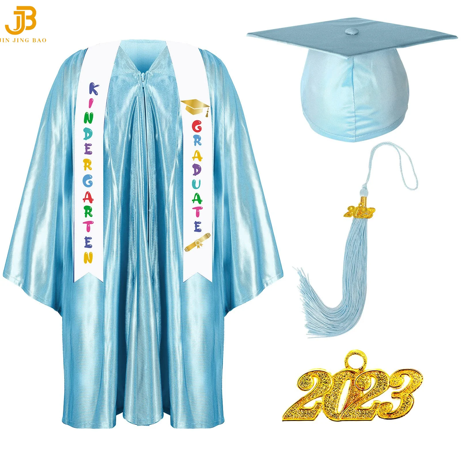 Graduation Bachelor's Suit Boys and Girls Kindergarten Graduation Dress  Performance Dress