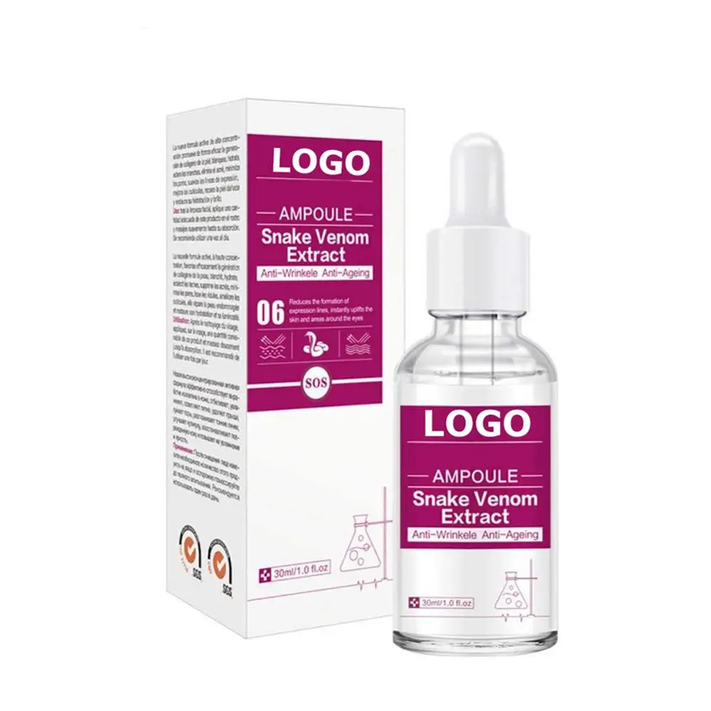 snake venom facial serum