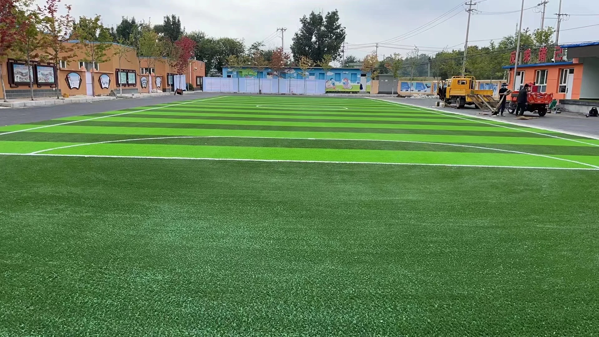 Slit Film Football Artificial Grass,Soccer Artificial Turf,Synthetic ...