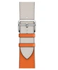 Blanco + naranja
