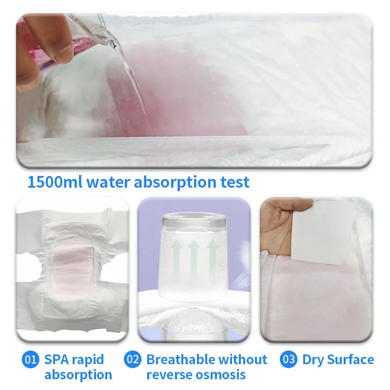 Free Abdl Germany Adult Diaper Disposable for Elderly pink Import Lovers Samples Samples of Cheap 4xl