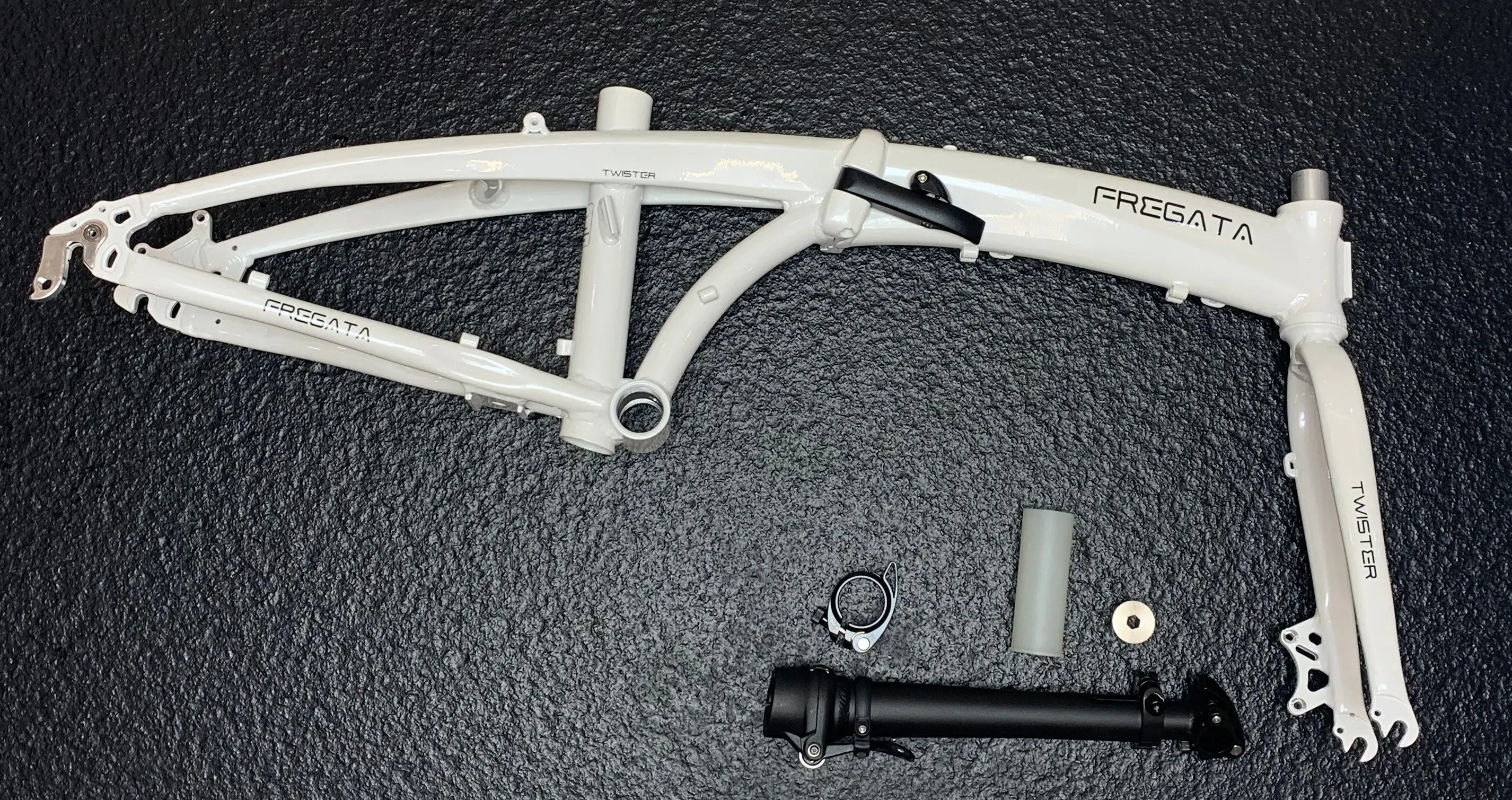 Fregata Twister Folding Bicycle Frame 6061 Aluminum Alloy Bike Frame
