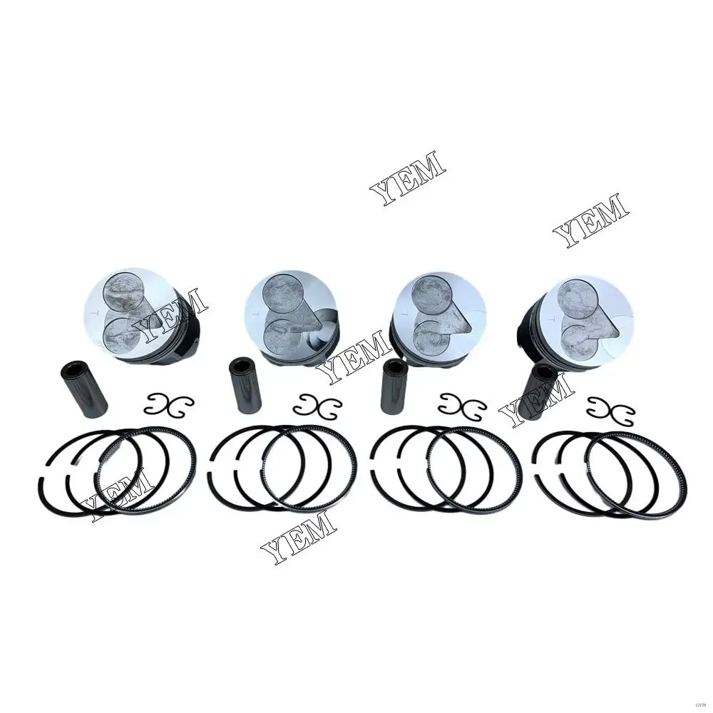 Taiwan Factory Wholesale High Quality Piston Kit With Ring For Kubota V1505 Aftermarket Spare Parts