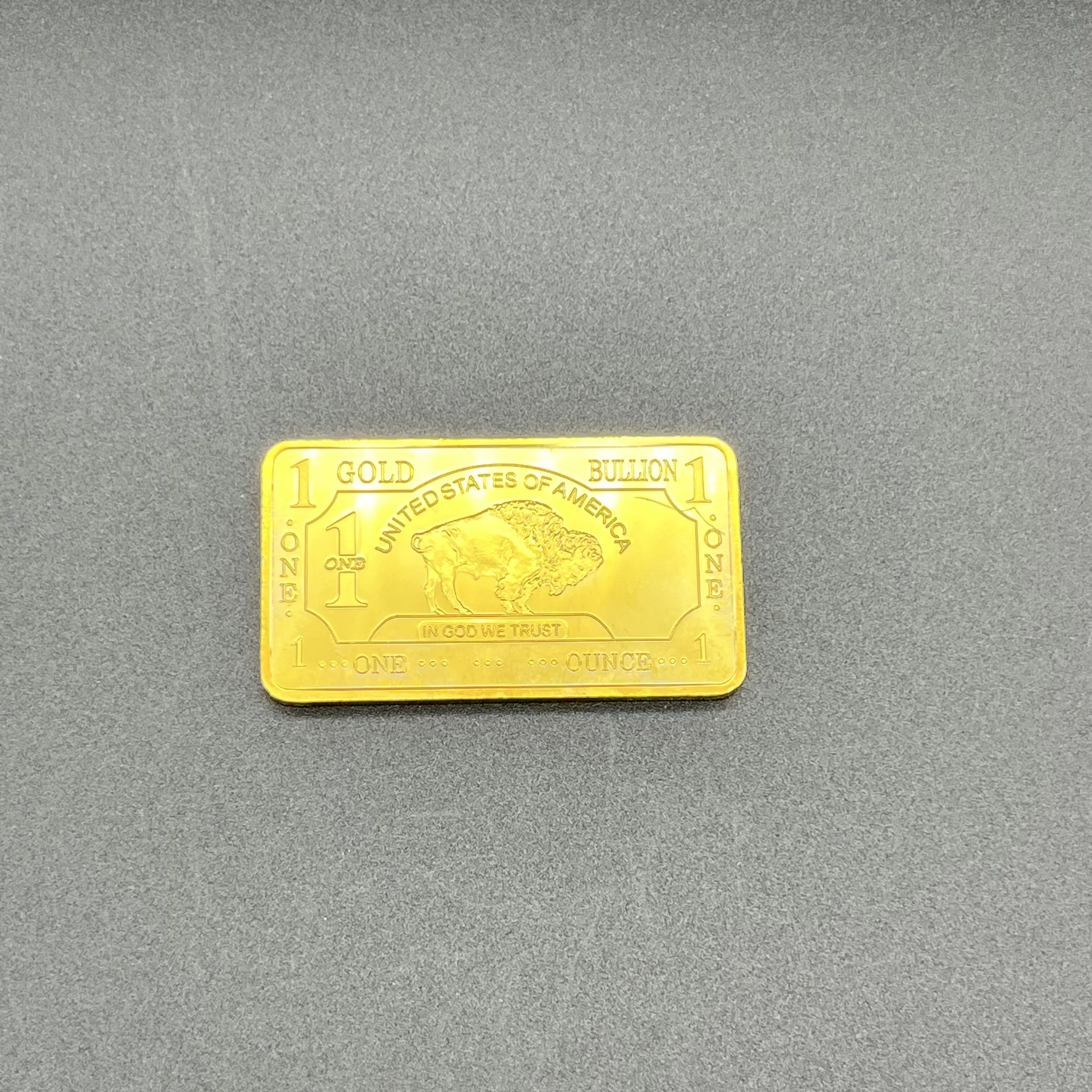 镀金压印一百兆兆五兆金属条美国美元纸币硬币游戏道具钱| Alibaba.com