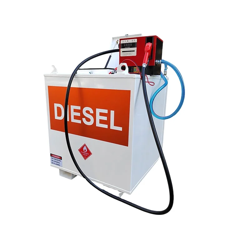 Customized  1000 Portable Liter Diesel Storage Tank  With Pump