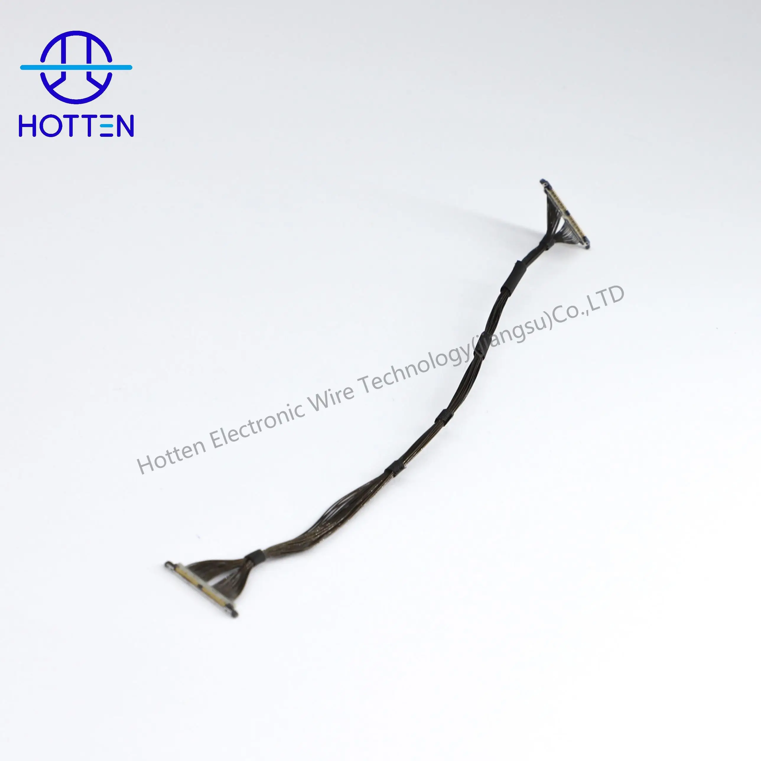 Coaxial Harness for UAV (DRONE) 46AWG Micro Coaxial Cable Assembly with 30P HRS DF56