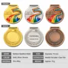 Rainbow Marathon Medal