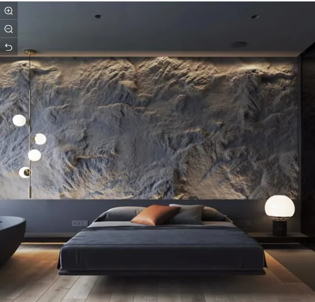 Cultural Stone PU Stone Skin with Mushroom and Mountain Rock Designs Artificial Stone