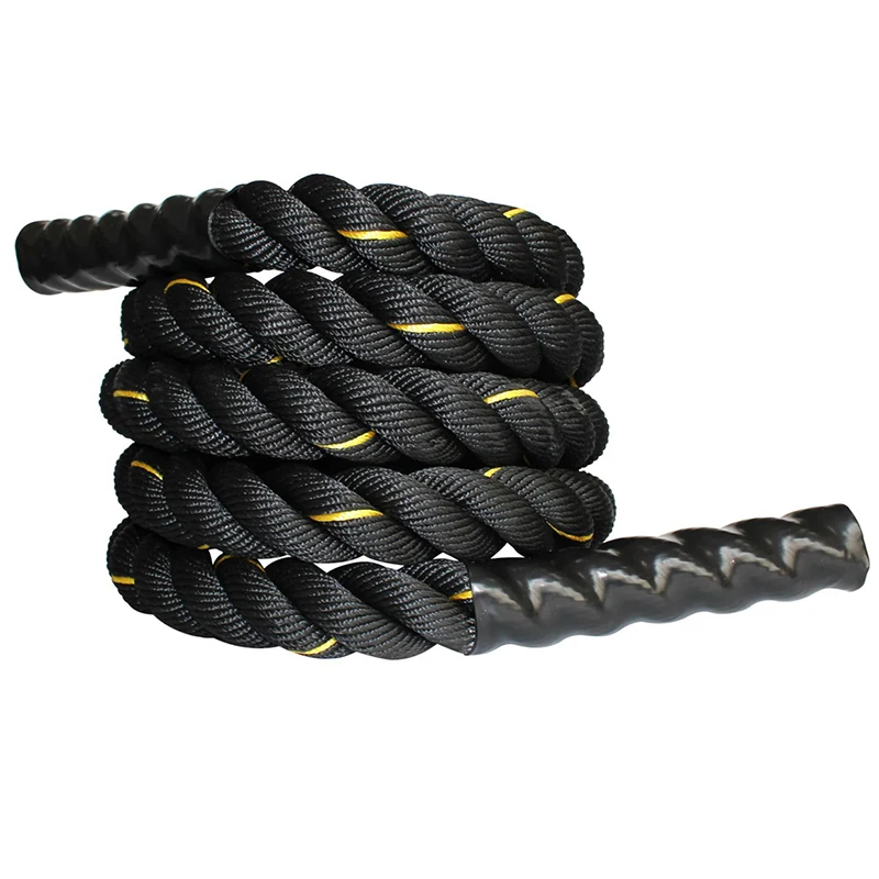 Outside Battle Rope Battle Ropes Home Gym Outdoor Cardio Workout Equipment Heavy Exercise ...