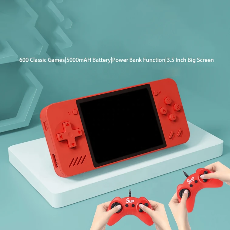 Hot selling game video game Console mini Built-in 600 Retro Classic Games  wireless gamepad Gaming console