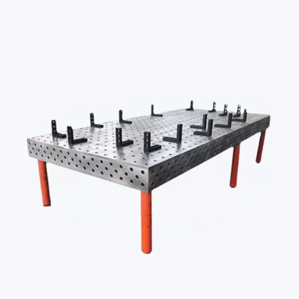 Good Quality Laser Equipment Parts 2d Flexible Cast Iron 3d Welding Fixture Table With All Accessories Welding Jigs