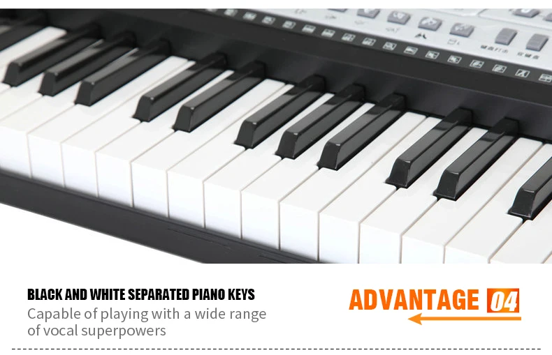 61-Key Multifunctional Digital Synthesiser Keyboard for Kids