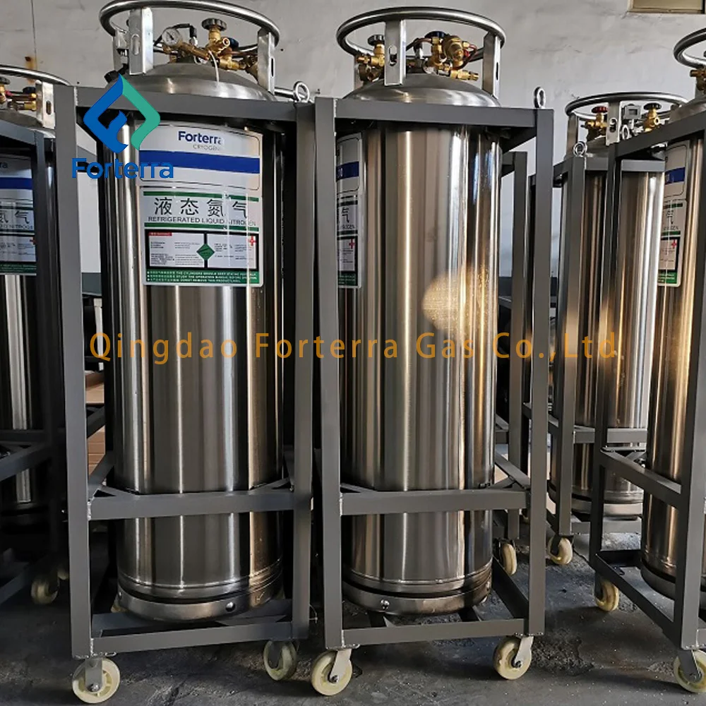 Low to High Working Pressure Micro Bulk Cryogenic Liquid Nitrogen Argon Oxygen CO2 Tank 1000L Dewar Flask