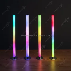 Colorful LED Support Luminous Wands New Custom Printed RGB Luminous Foam Stick Parties Weddings Concerts Bars Shows