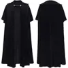 Black vampire velvet cloak