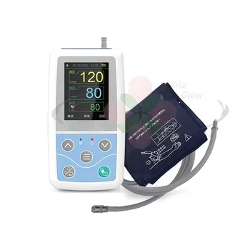 Most Popular Ambulatory Digital Blood Pressure Monitor CE Certified 24-hour Holter ABPM50 3 Plastic NIBP Cuffs for Upper Arm