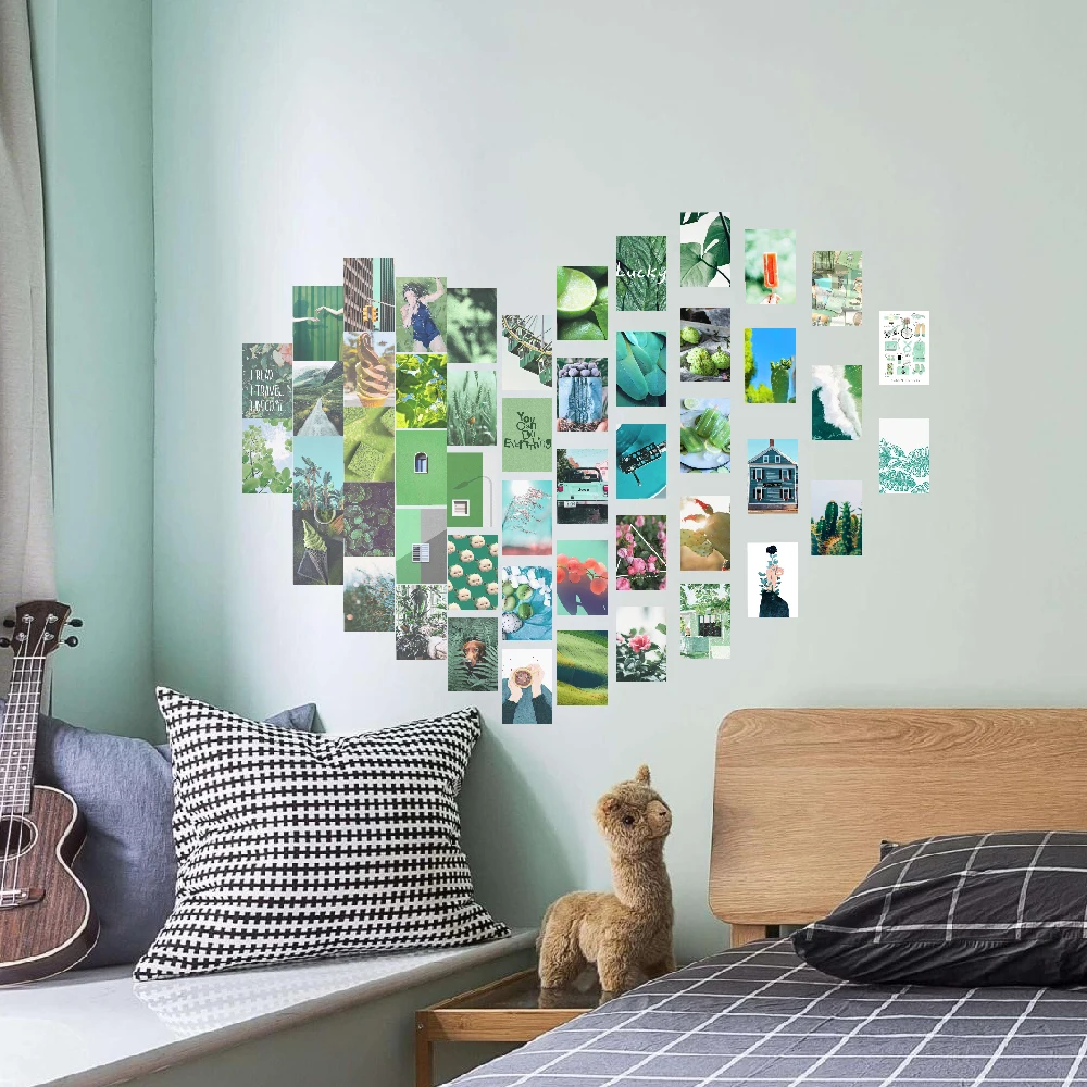 50 штук 4x6 картина настенный фотоколлаж Художественный набор эстетическое украшение комнаты для спальни