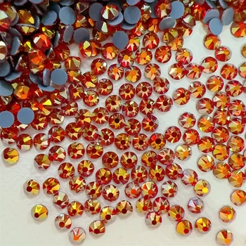 Wholesale 1440pcs Light Siam AB Rhinestones SS20 (4.6-4.8mm) Flat Back Style 2088 for Nail Art & DIY Crafting