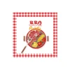 ผ้าเช็ดปาก 33*33 -16