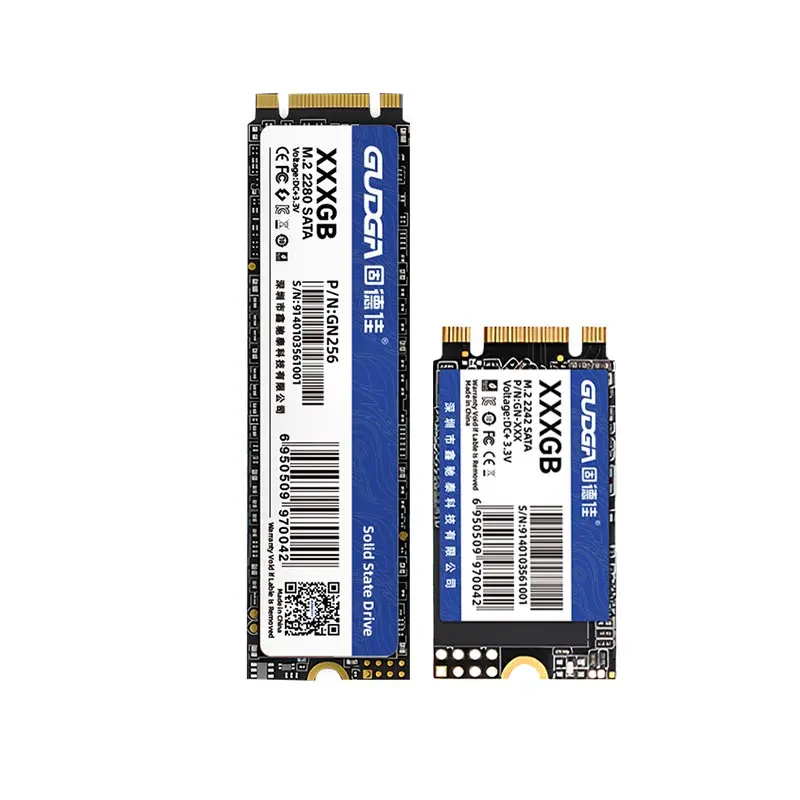 【健康100】1TB SSD M.2 2242 SATA GUDGA製　片面実装 GUDGA 1TB M.2 2242 Gaming SSD - High Read Speed SATA Drive for