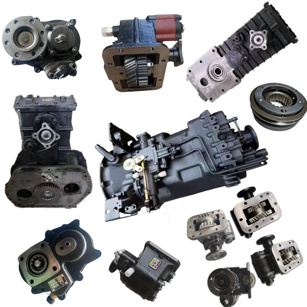 QH50 Power Take off PTO Assembly Shacman Truck Gearbox Gearbox Pto F2000 F3000 X3000 M3000