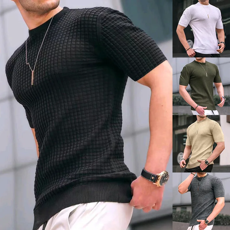 New Fashion Men's Casual Long Sleeve T-Shirt - Comfortable Cotton Blend