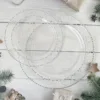 Transparent silver rim