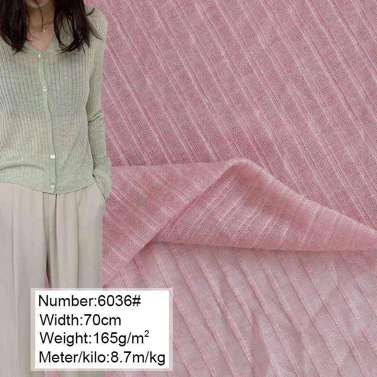 Новое поступление 50% полиэстер 50% вискоза 70gsm TR Солнцезащитная трикотажная простая ткань Для солнцезащитной одежды