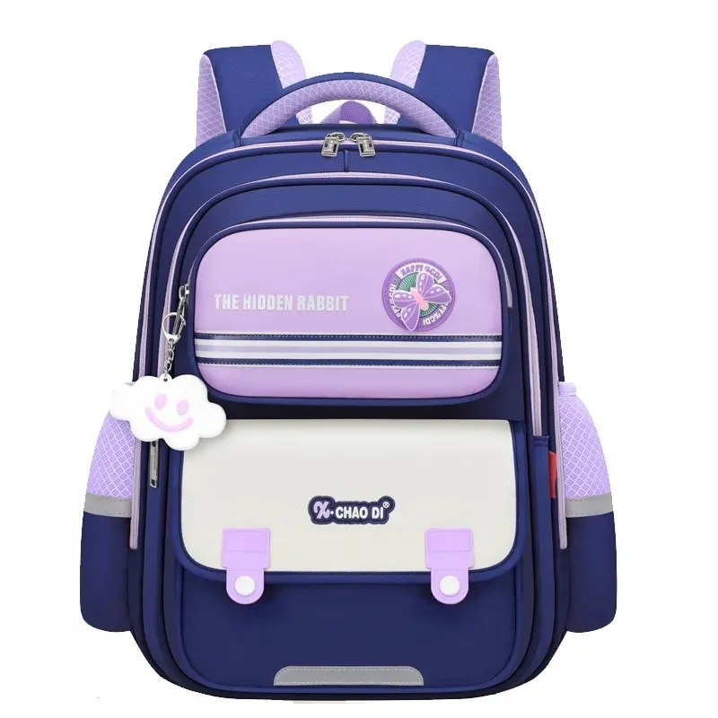 2025 New Fashion Trend Student Schoolbag 1-6 Grade Lightweight ridge Large Capacity Quality Backpack