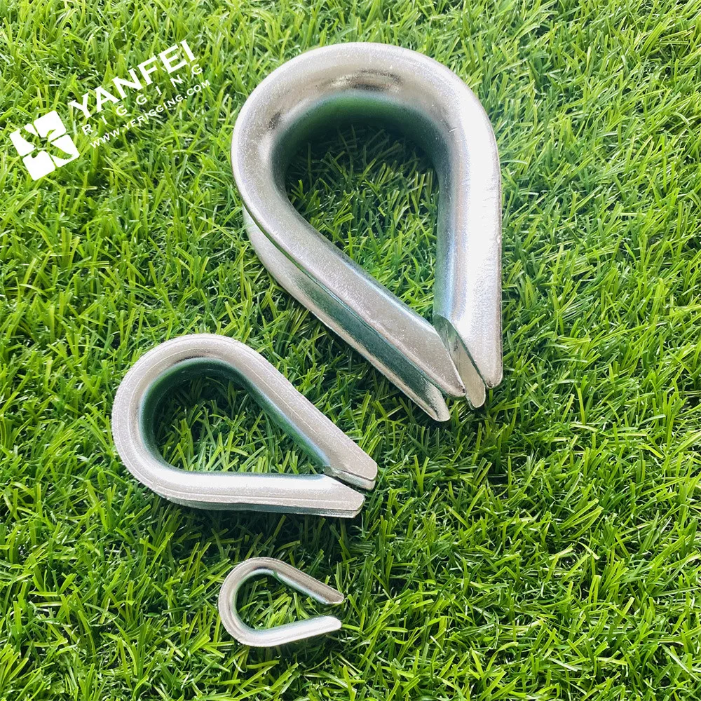 Din6899b Rigging Hardware Galvanized Carbon Steelwire Rope Fitting