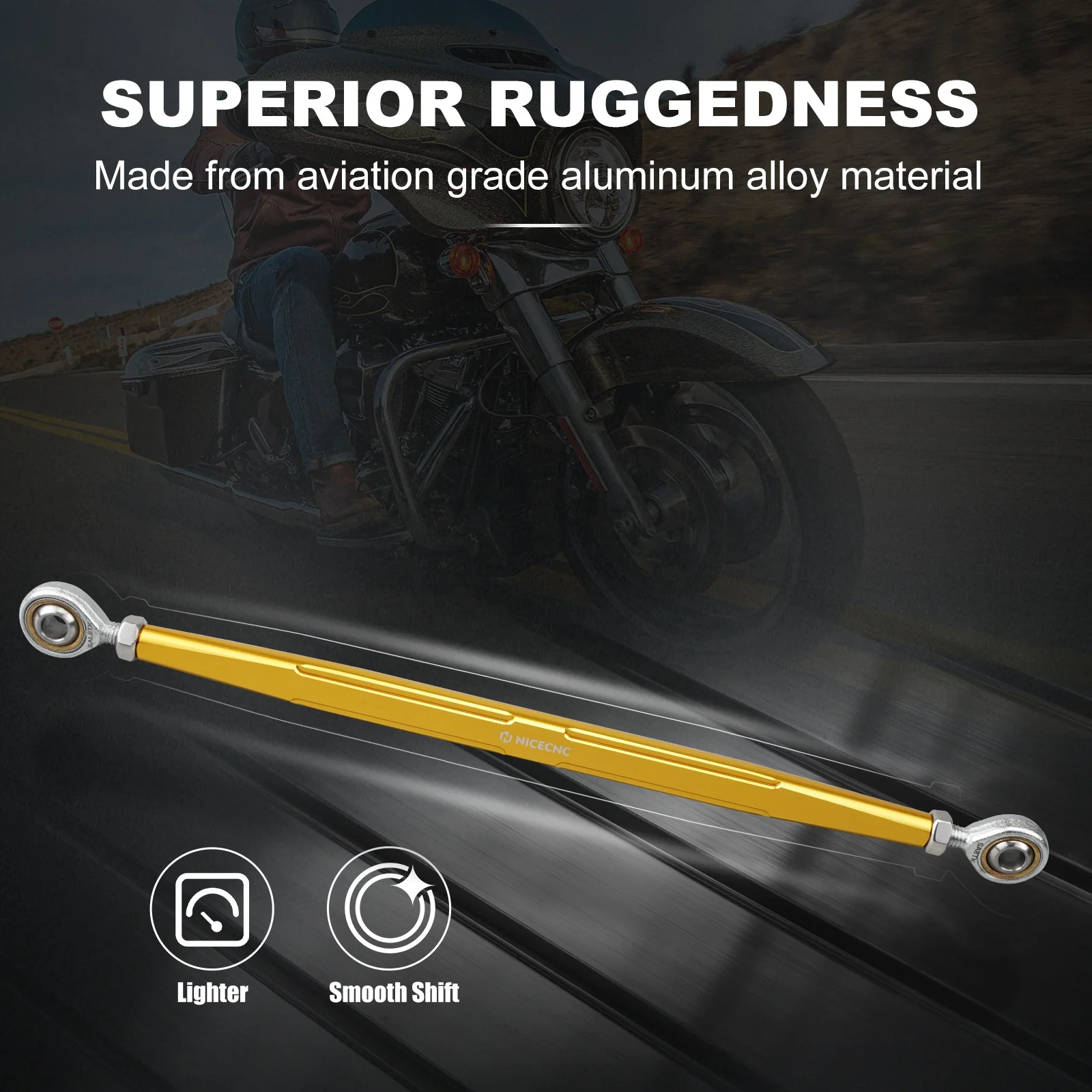 IMS Steel Folding Shift Lever Kawasaki KLR650/KLR250 1985-2016 - Foto 10