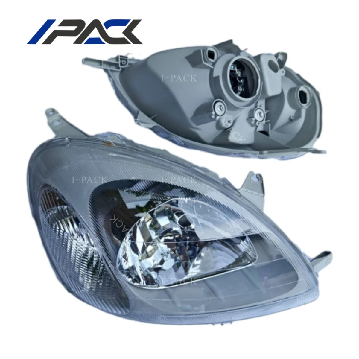 Auto Parts Front Head Light  for TOYOTA Yaris 1999-2002 Headlight Front Lamp Bumper Lamp